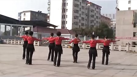 高安子君广场舞 玫瑰花开