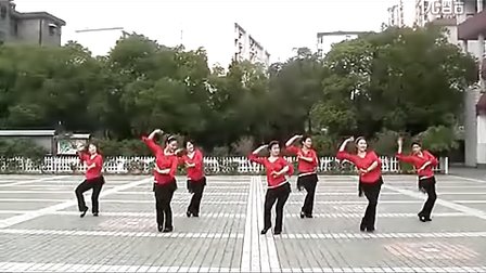 高安子君广场舞 油菜花儿开