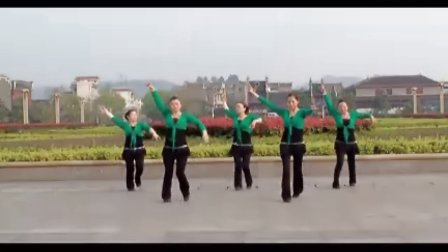 吉美广场舞 玫瑰浪花 中三