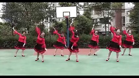 周思萍广场舞 永远的香巴拉