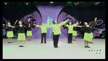 杨艺广场舞 母亲 正面