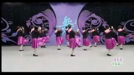 杨艺广场舞 走天涯 背面演示