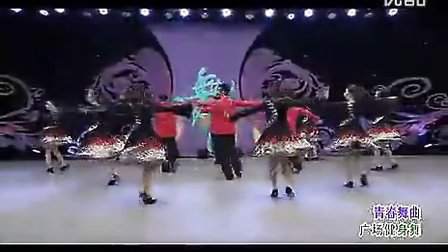 杨艺广场舞 青春舞曲
