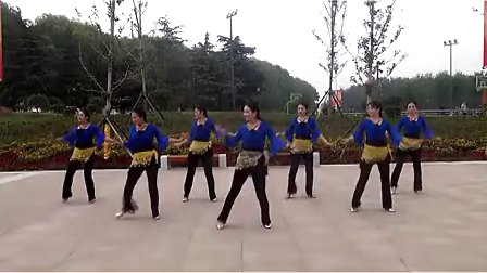 美久广场舞 印度时尚 分解教程和背面演示